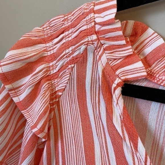 NWT Coral and White Top by Glam - Large - Picture 2 of 6